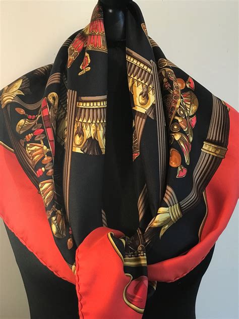 vintage hermes scarves uk|vintage hermes scarf price guide.